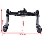 Bomsprøjte hævet chassis
